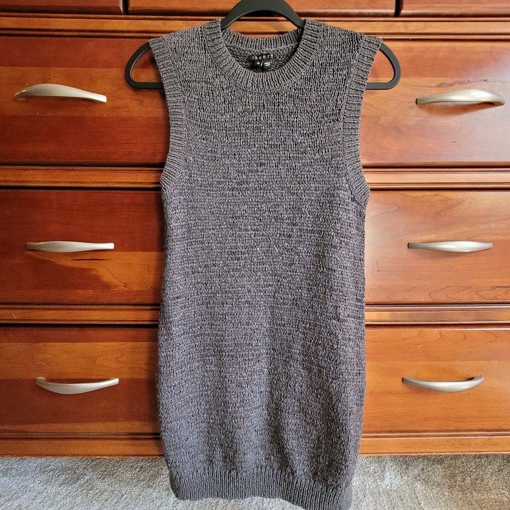 Theory Sleeveless Tank Top/Tunic, Size XS, Grey